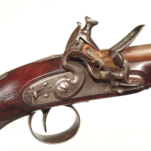 Monty Whitley, Inc. | CASED PAIR OF FLINTLOCK GENTLEMAN’S TRAVELING ...